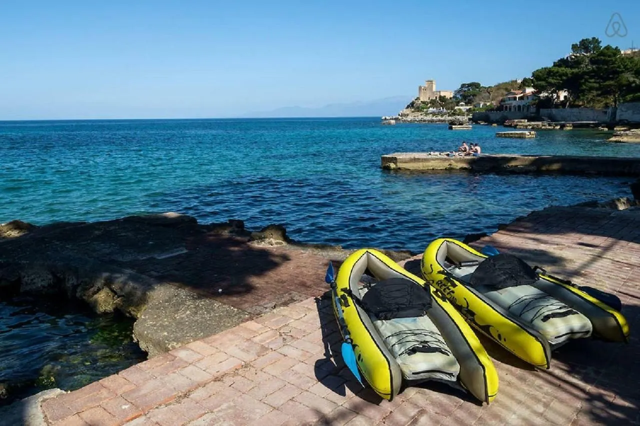 Villa Agave - Seafront - Pool Kids - Bbq Santa Flavia Włochy